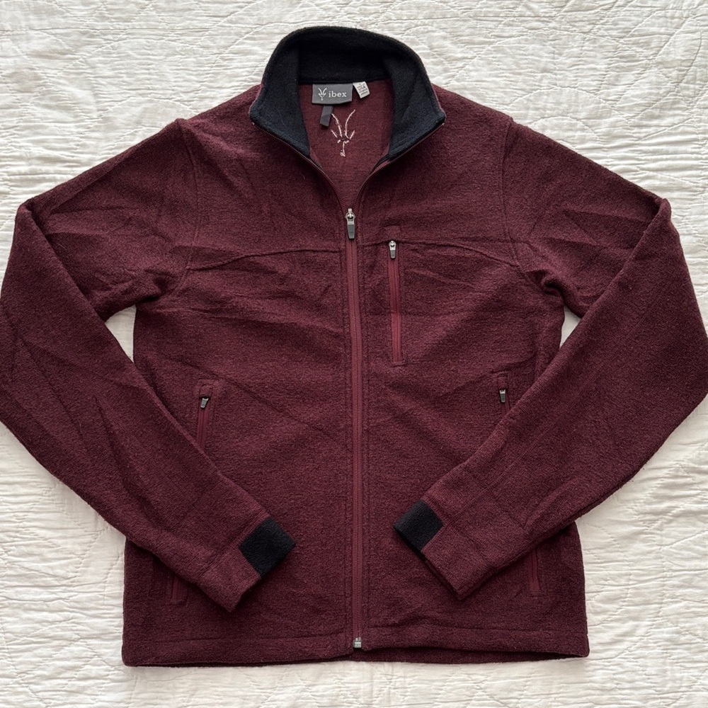 Ibex Merino Full Zip Jacket